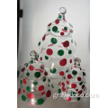 Χριστουγεννιάτικο δέντρο Γυαλί βάζο με καπάκι